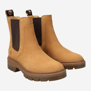 Timberland Women's Cortina Valley Chelsea Boots Wheat A5VAG ALL SIZES